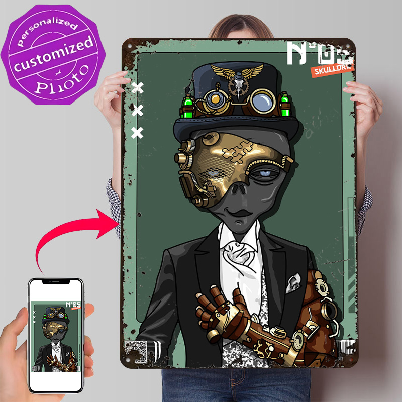 Retro Gaming Gifts For Men - ALIEN Projesi N05 Posteri Retro 3D