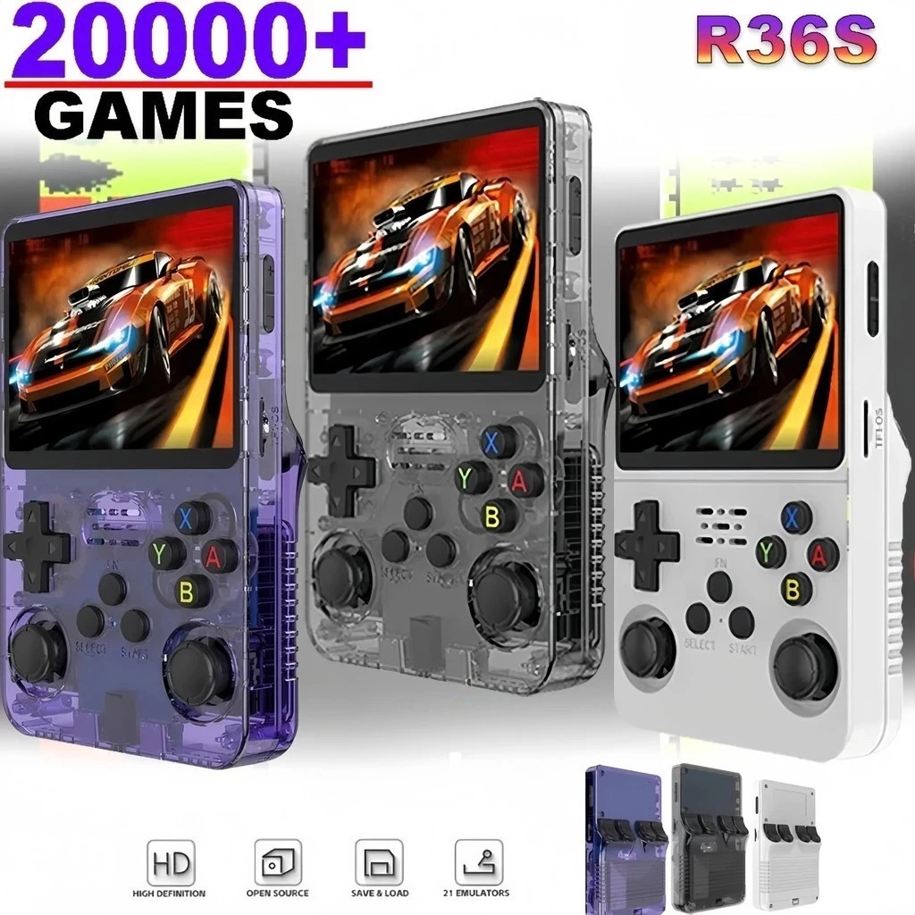 Retro Gaming Tv Box - Mini R36S Retro El Oyun Konsolu