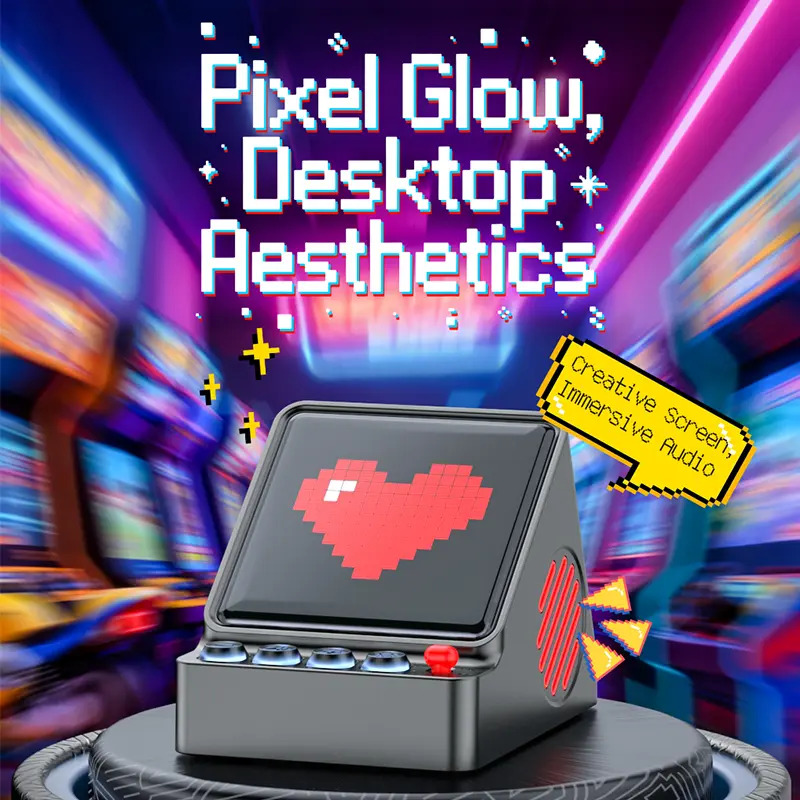 Retro Gaming Corps - Programlanabilir LED Piksel Sanat Ekranı Ses