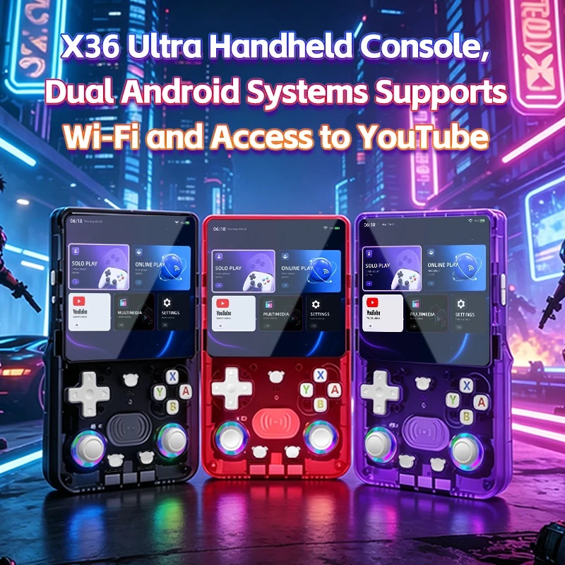 Retro Gaming Youtuber - X36Ultra Retro El Konsolu Android 10.0
