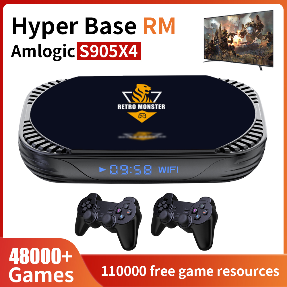 Retro Gaming Tv Box - 4K Retro Video Oyun Konsolu S905X4