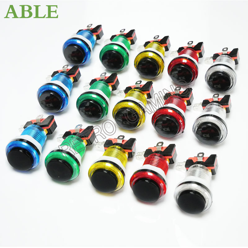 Retro Gaming Shop - 12 adet 6 renk 28mm montaj