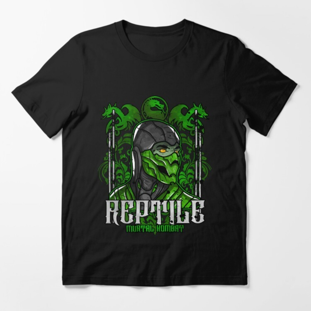 Mortal Kombat Reptile Portre B - Retro Gaming Style incelemesi ve fiyatı