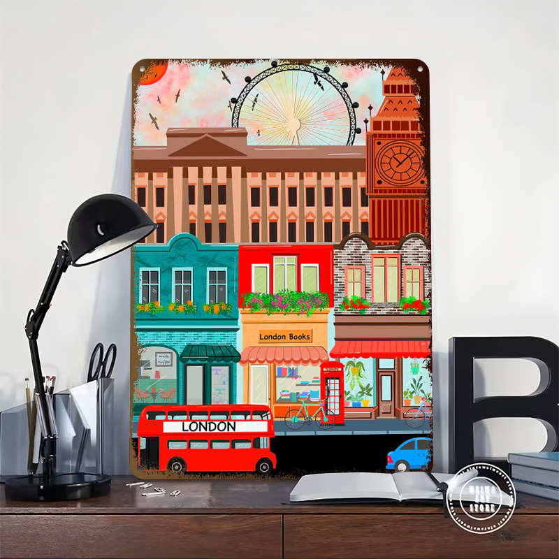 Londra Seyahat Teneke Poster Ö - Retro Gaming In London incelemesi ve fiyatı