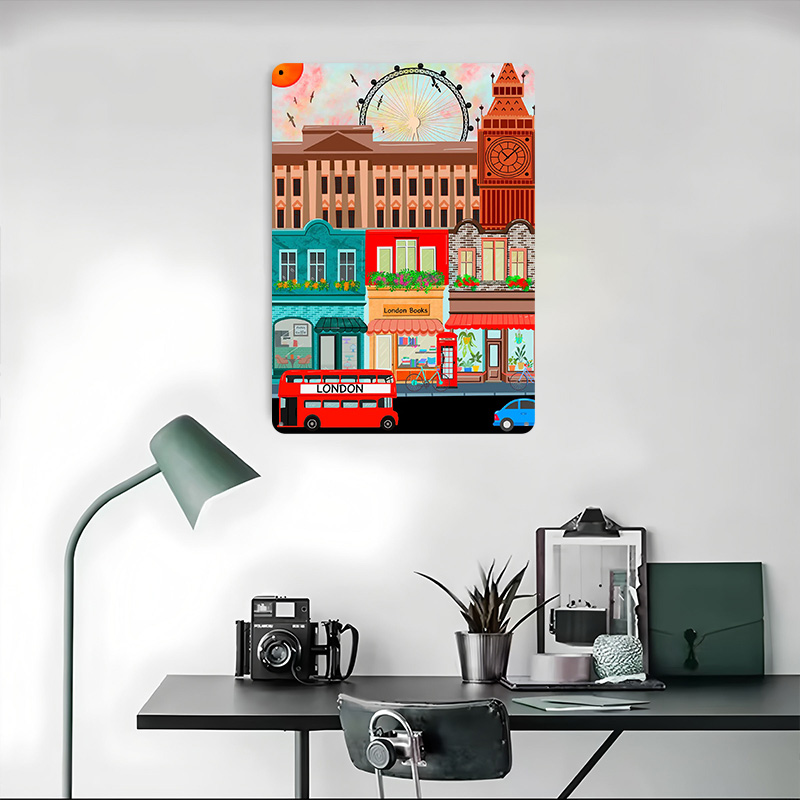 Londra Seyahat Teneke Poster Ö - Retro Gaming In London incelemesi ve fiyatı
