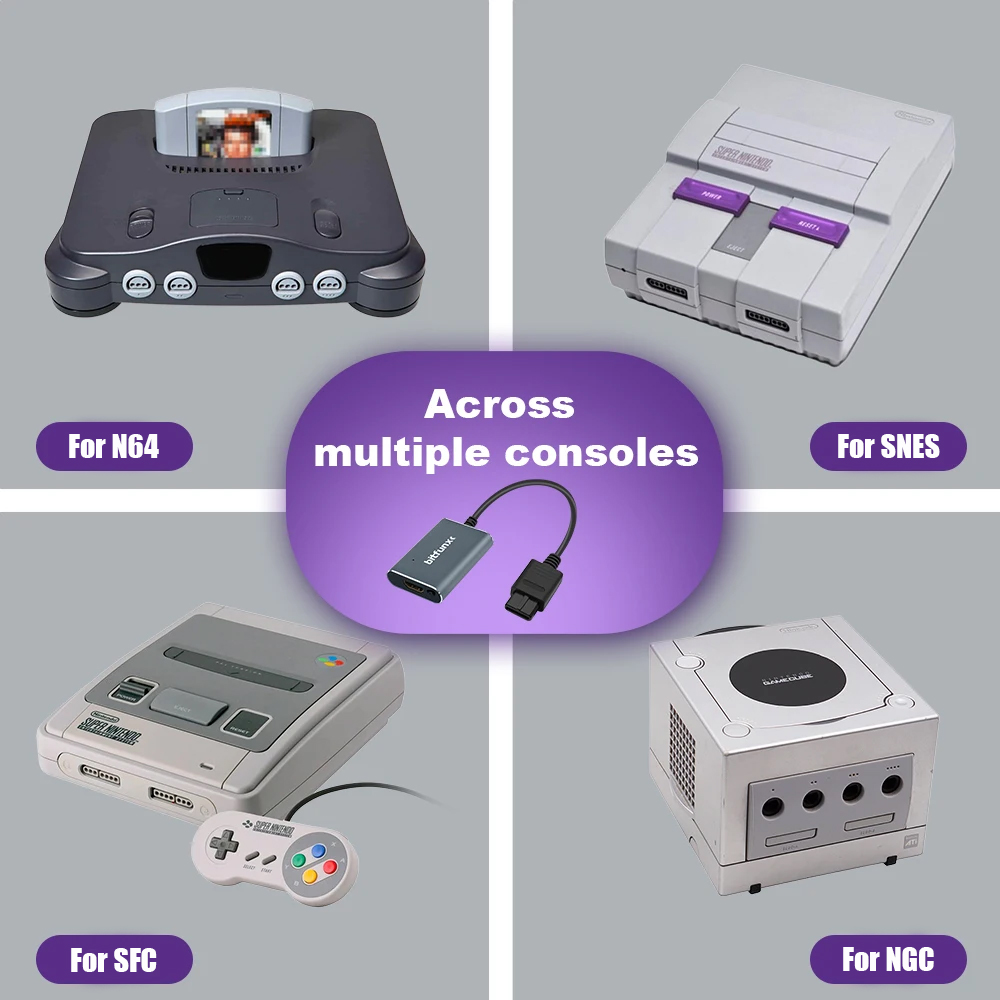 Bitfunx 720P Svideo / AV - HDM - Retro Gaming N64 incelemesi ve fiyatı