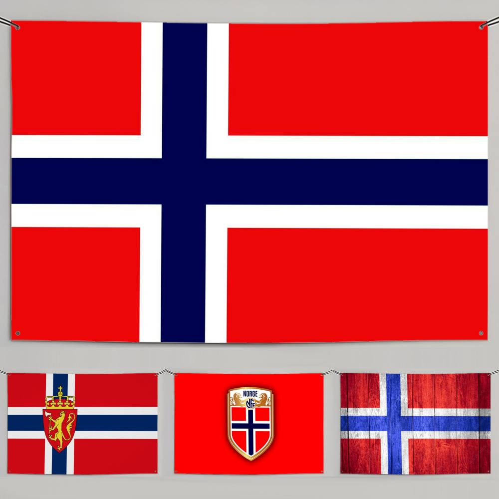 1 adet ünlü norveç bayrakları  - Retro Gaming Banner incelemesi ve fiyatı