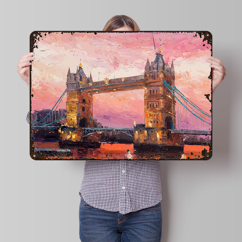 Londra'ya Seyahat Metal Poster - Retro Gaming In London incelemesi ve fiyatı