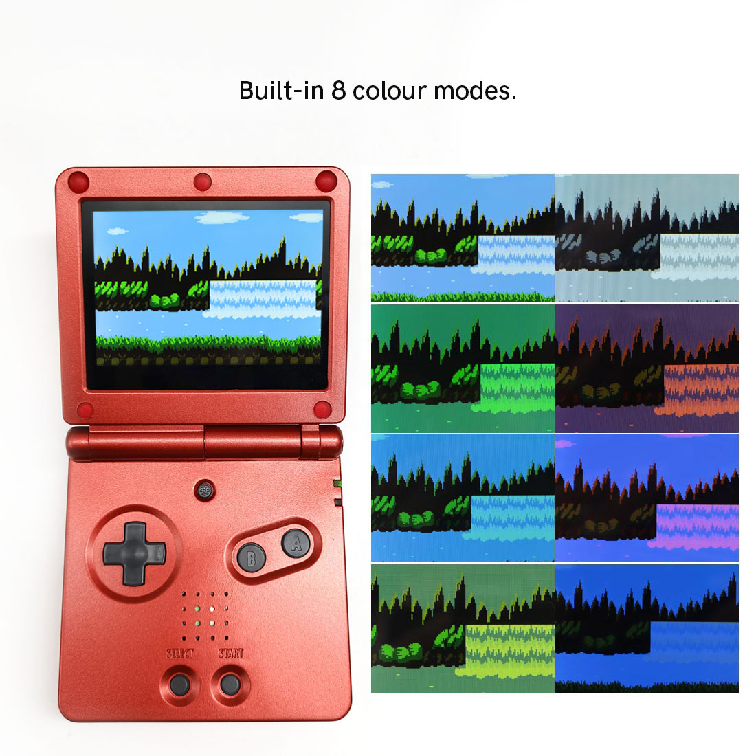 GBA SP V5 720x480 Retro piksel - Retro Gaming Gameboy incelemesi ve fiyatı