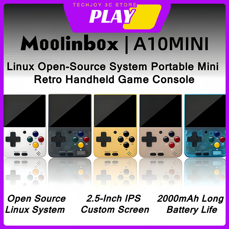 Moolinbox A10Mini 2.8 İnç Linu - Retro Gaming Gameboy incelemesi ve fiyatı
