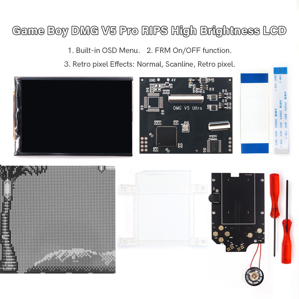 HISPEEDIDO GB Dmg V5 Pro 36 Re - Retro Gaming Gameboy incelemesi ve fiyatı