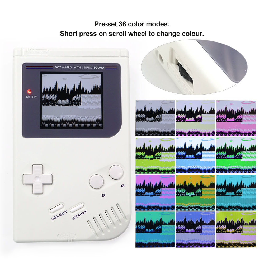 HISPEEDIDO GB Dmg V5 Pro 36 Re - Retro Gaming Gameboy incelemesi ve fiyatı