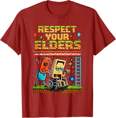 Yaşlılarınızı Saygı Edin Retro - Retro Gaming Gifts For Men incelemesi ve fiyatı