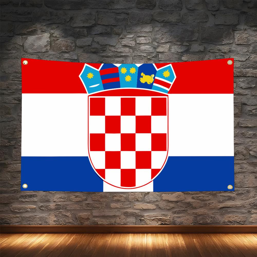 1 adet ünlü hırvatistan bayrak - Retro Gaming Banner incelemesi ve fiyatı