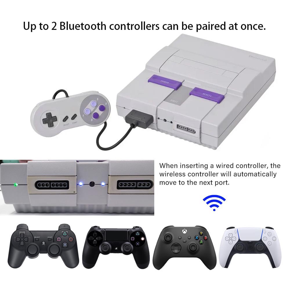 ABD SNES için Retro Alıcı Blue - Retro Gaming Xbox One incelemesi ve fiyatı